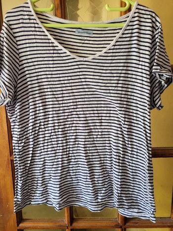 T-shirt marin in extenso xxl