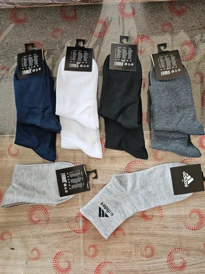 Lot de 10 paires de chaussette adidas - photo numéro 2