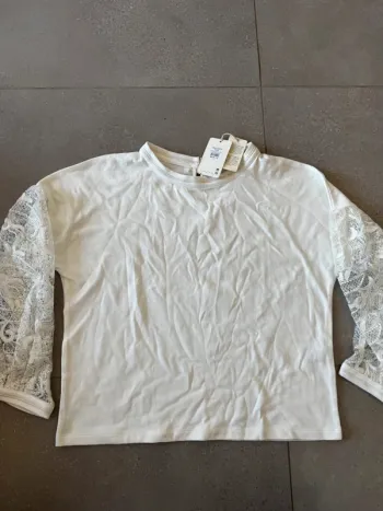 Haut blanc Teddy Smith taille L, neuf avec étiquette,