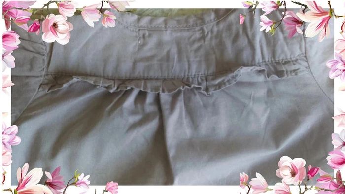 Blouse ou tunique,fille unie 3 mois ou 60 cm -Cocoon La Redoute-2 vêtements achetés le 3ème offert - photo numéro 6