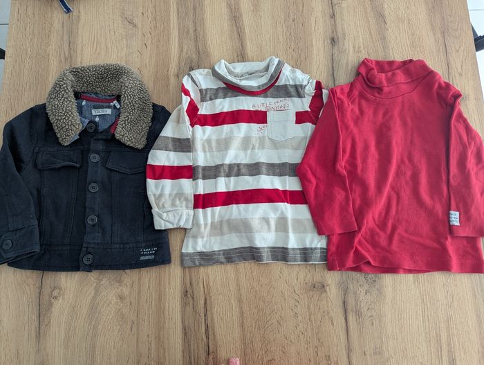 Lot vêtements chaud garçon 18 mois