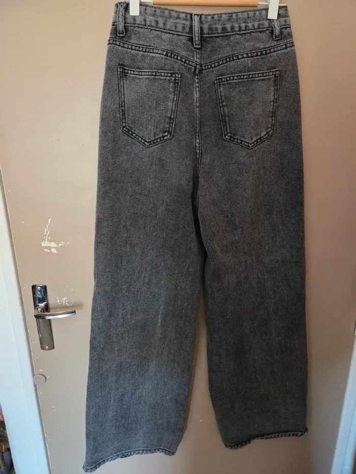Pantalon large gris anthracite 34 - photo numéro 4