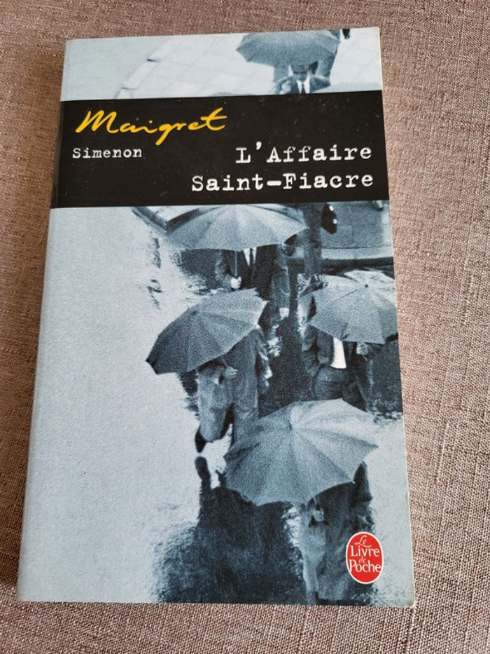 Maigret - L'Affaire Saint-Fiacre de Georges Simenon