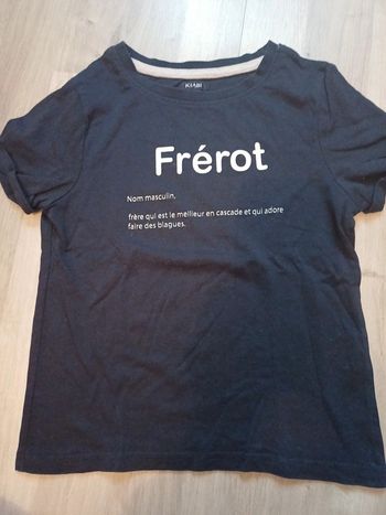 Tee-shirt manches courtes frère