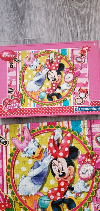 Puzzles Minnie dès 7 ans clementino