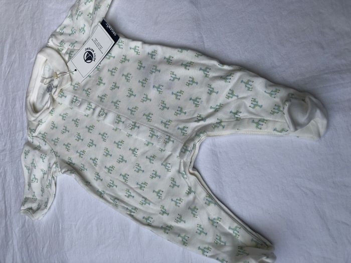 Pyjama fin Petit Bateau 1 mois neuf - photo numéro 8