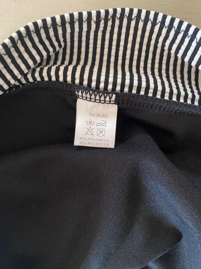 Maillot de bain Anya Beach 2 pièce taille 40 blanc et noir - photo numéro 6