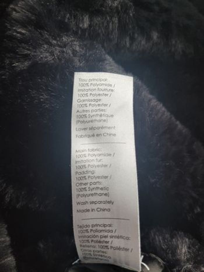 Doudoune mi-longue noir réversible Bréal taille 40 - photo numéro 9