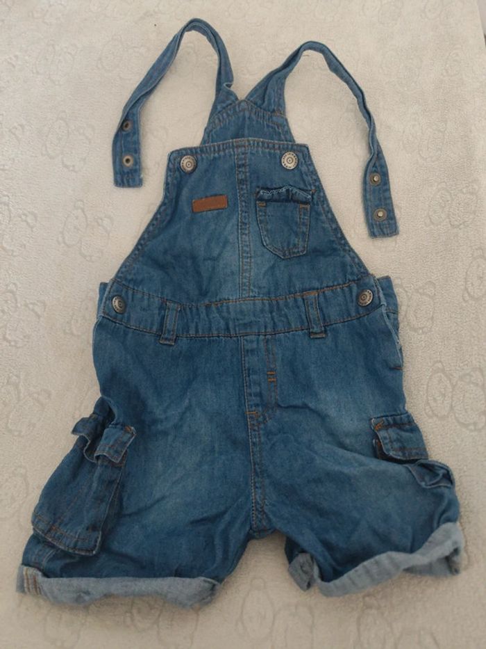 Salopette short