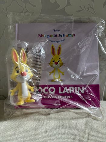 Figurine + Livre Coco Lapin n 75 Mes Premiers Amis Disney Altaya
