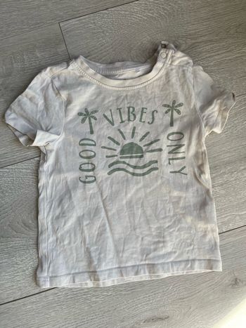 T-shirt manches courtes Orchestra - "Good Vibes Only" - 18 mois