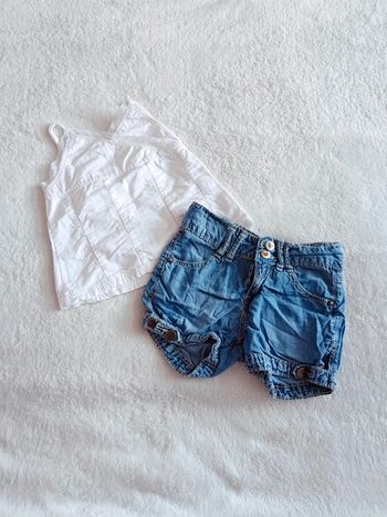 Ensemble short et blouse 6 ans