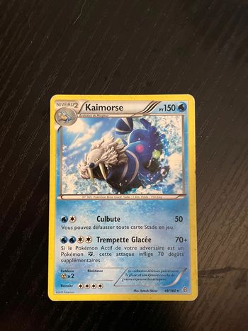 Carte Pokémon kaimorse 48/160