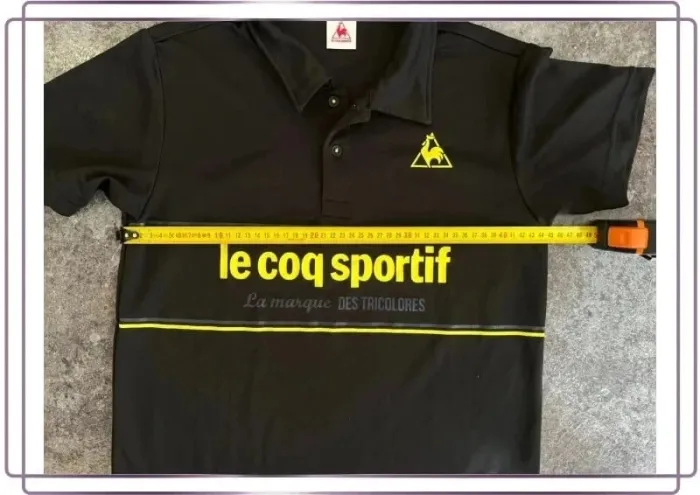 Polo noir homme Le Coq Sportif S Men black polo shirt Polo nera uomo Schwarzes Poloshirt Herren - photo numéro 5