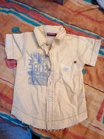 Chemise MC garçon 2ans