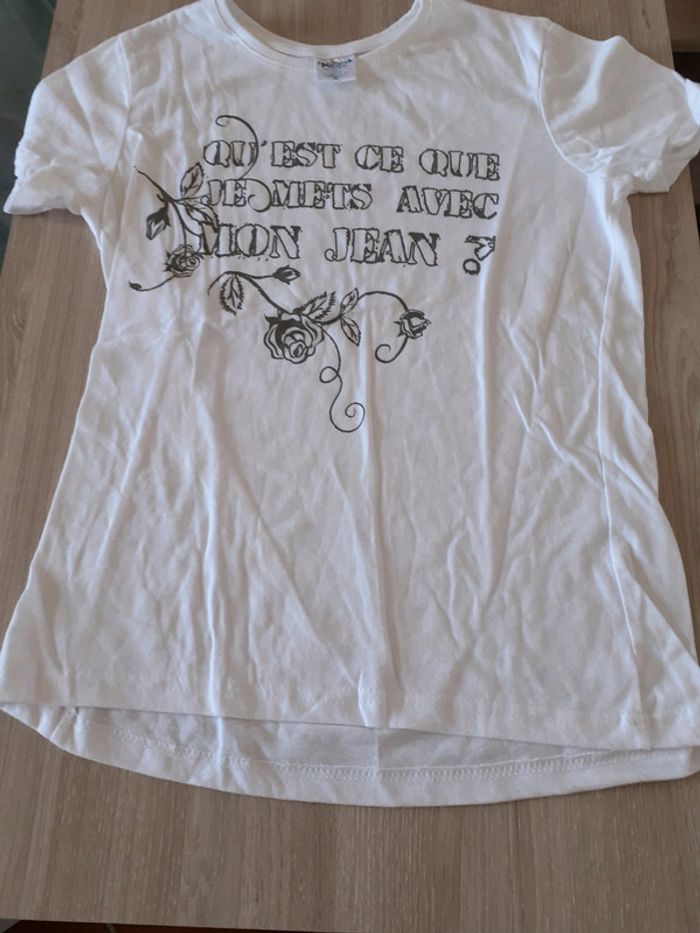 T-shirt blanc Keya NEUF