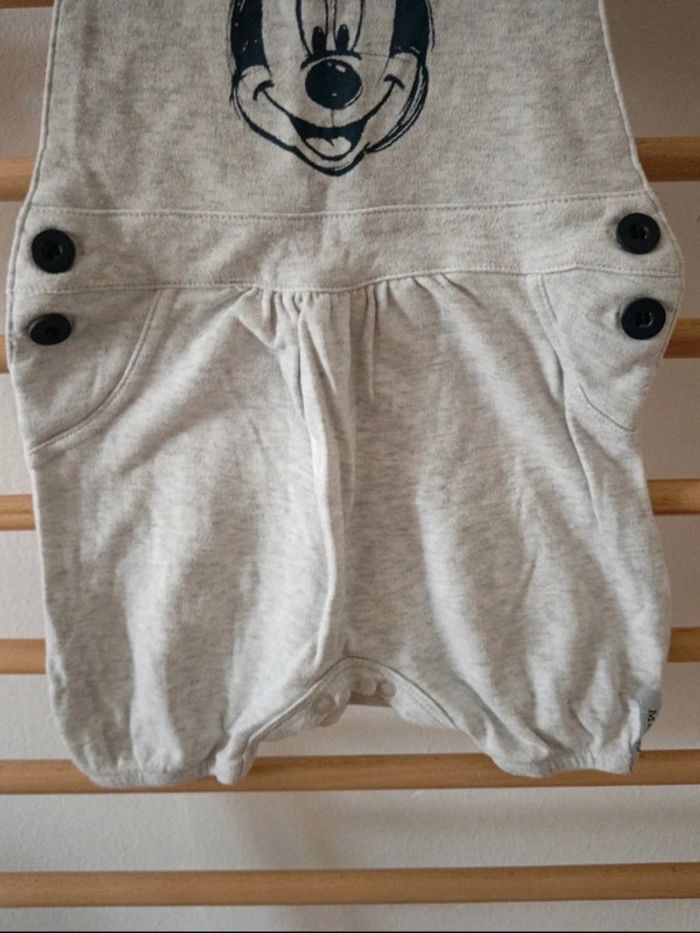 Salopette short disney baby mickey - photo numéro 3