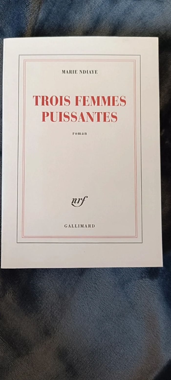 Livre neuf Trois femmes puissantes de Marie Ndiaye