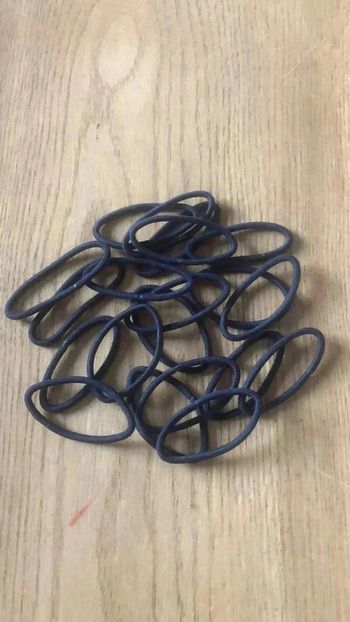 Lot de 20 élastiques fins