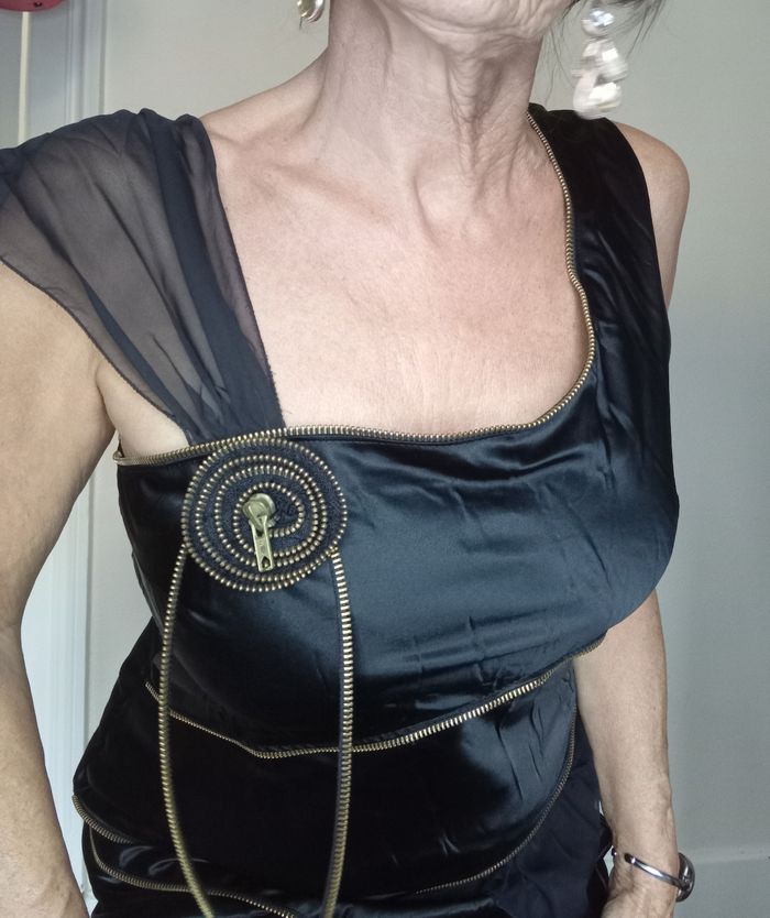 Ensemble jupe corsage Martine and J taille 3 - photo numéro 2