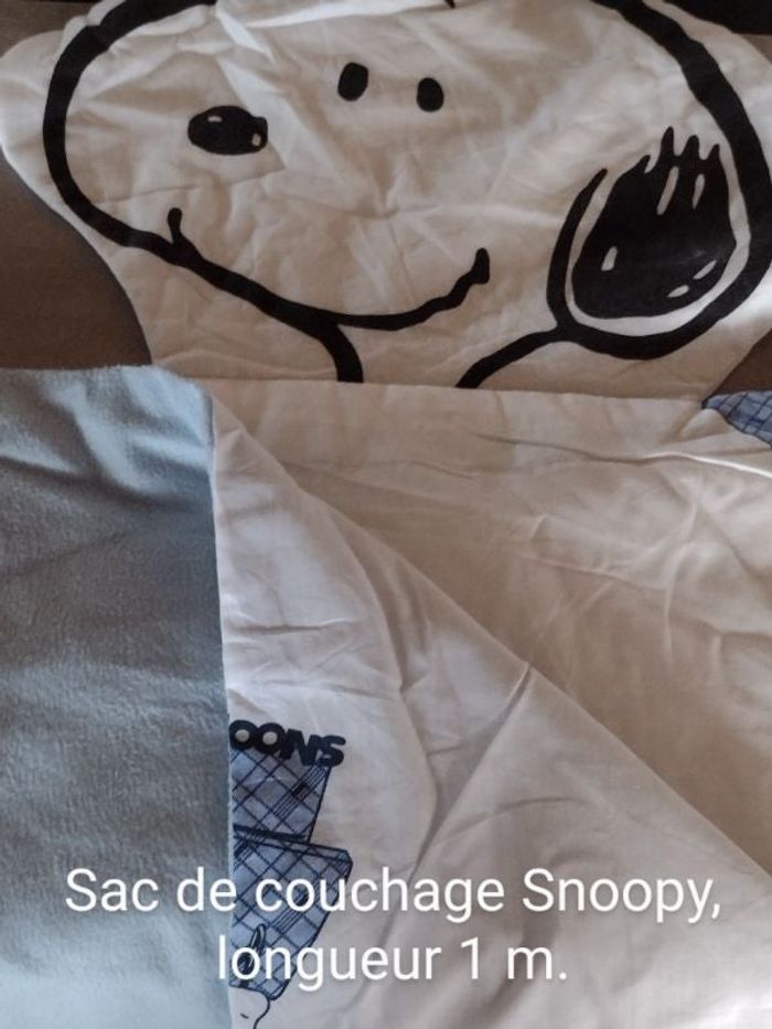 Sac de couchage Snoopy 1 personne