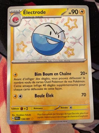 Électrode destinée de paldea