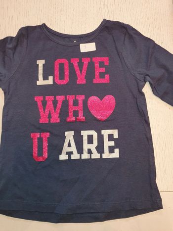 Tee shirt manches longues 2 3 ans