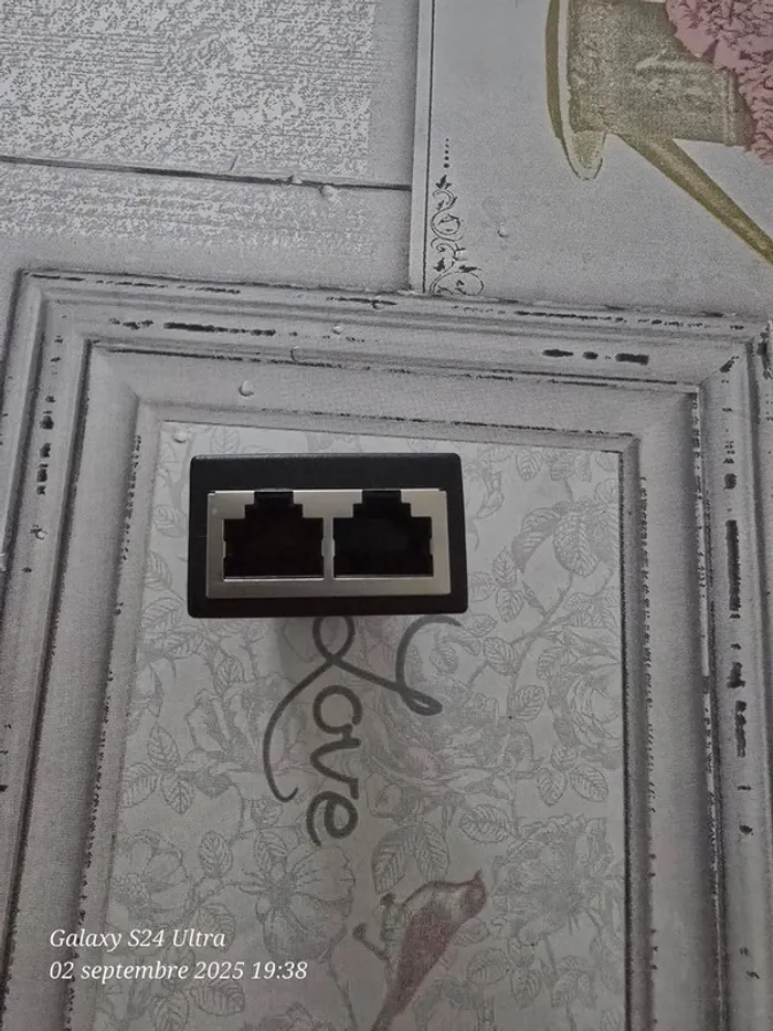 Adaptateur répartiteur RJ45 1 à 2 voies - photo numéro 3