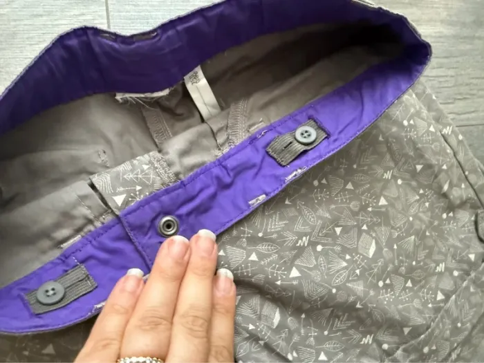 Short gris fille 12 ans Quechua décathlon - photo numéro 7