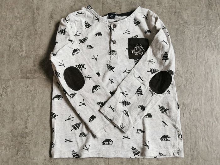 T-shirt à manches longues garçon 3 ans - photo numéro 2