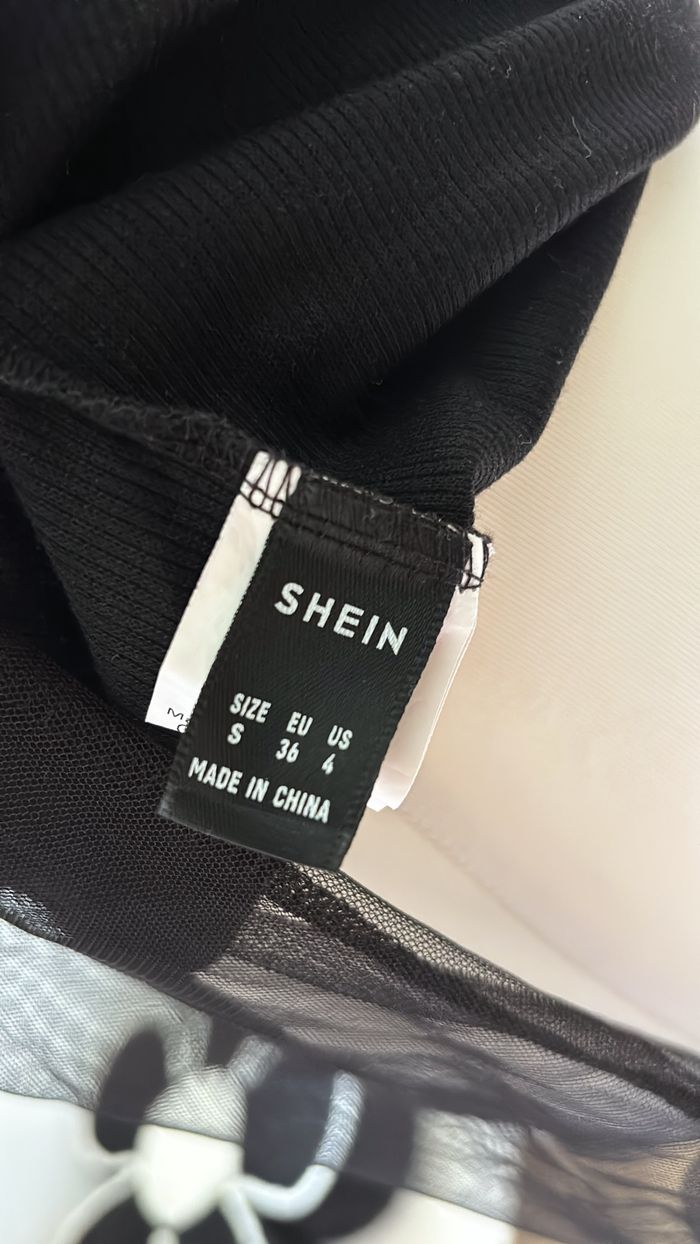 Robe moulante noire Shein T36 - photo numéro 3