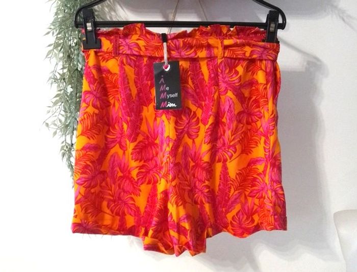 Short avec ceinture taille 38 - Mim - 100% polyester - photo numéro 5