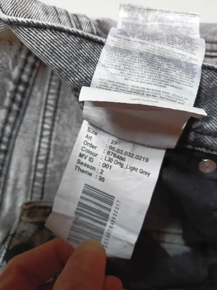 Jeans femme gris Baggy FSBN - photo numéro 18