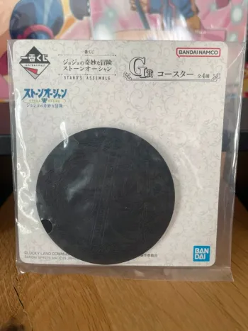 JoJo's Bizarre Adventure – Dessous de verre Jolyne Cujoh & Jotaro Kujo Ichiban Kuji 7 cm