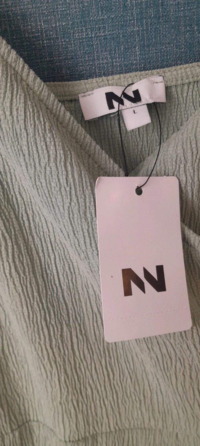 Combinaison pantalon à jambe large - Neuf avec étiquette - Taille 40 de marque Jennyfer ( NN ) - photo numéro 5
