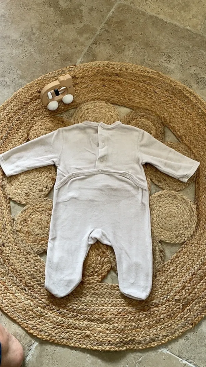 Pyjama velours 3 mois - photo numéro 3