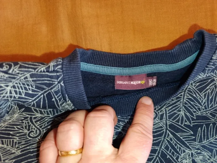 Superbe sweat Sergent Major taille 3 ans - photo numéro 4
