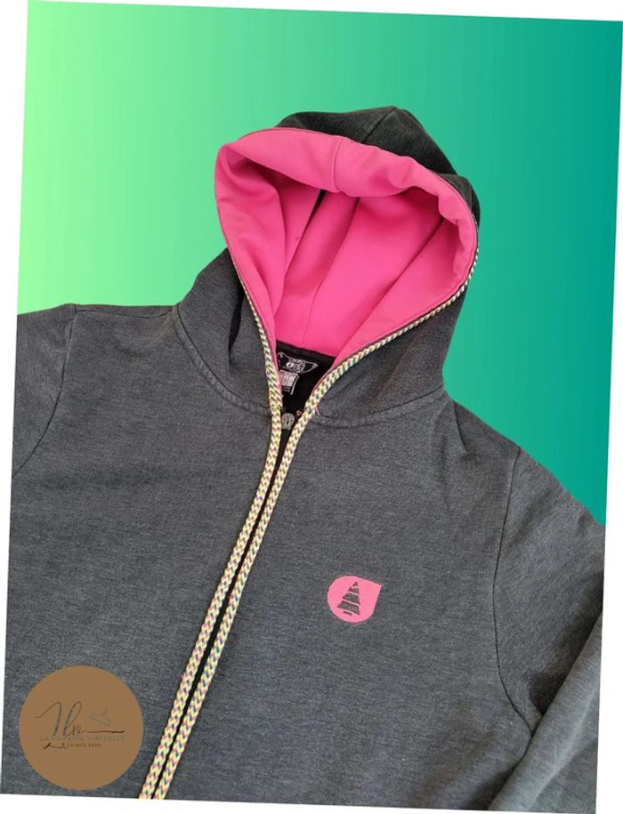 Veste Picture Grise et Rose - photo numéro 2