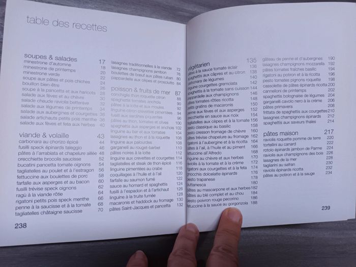 Livre de recettes I love pasta - photo numéro 5