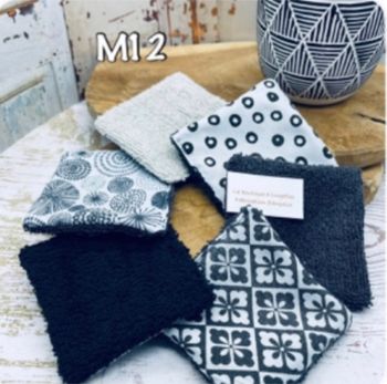 Lingettes lot de 6 lingettes lavable et réutilisable