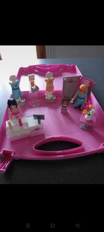 Valisette shopping Playmobil