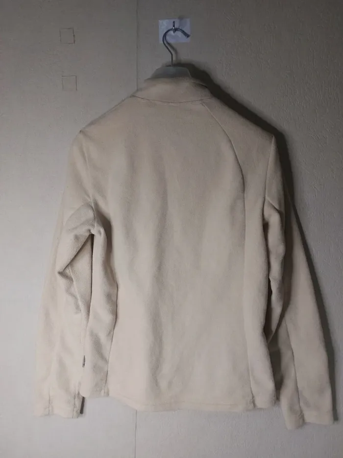 Veste douce crème ( oxylane) - photo numéro 3