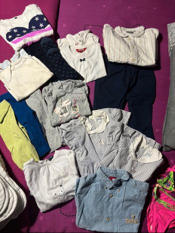 Lot vêtements bébé 12/24 mois fille
