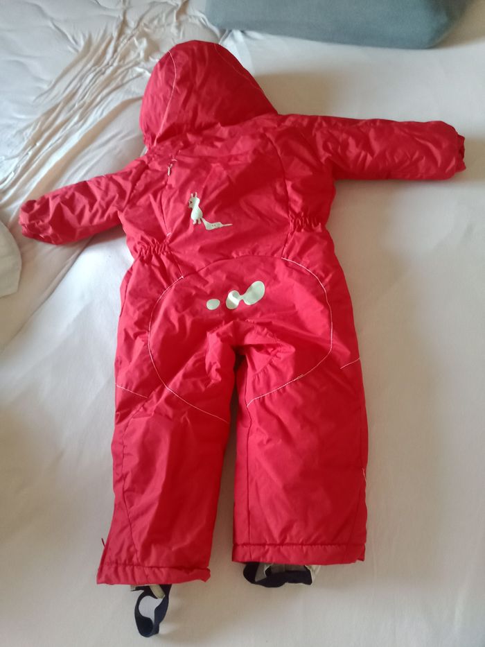 Combinaison de ski rouge taille 3 ans wed'ze - photo numéro 5