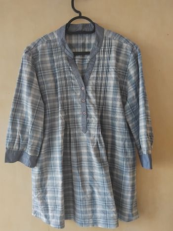 Chemise à carreaux