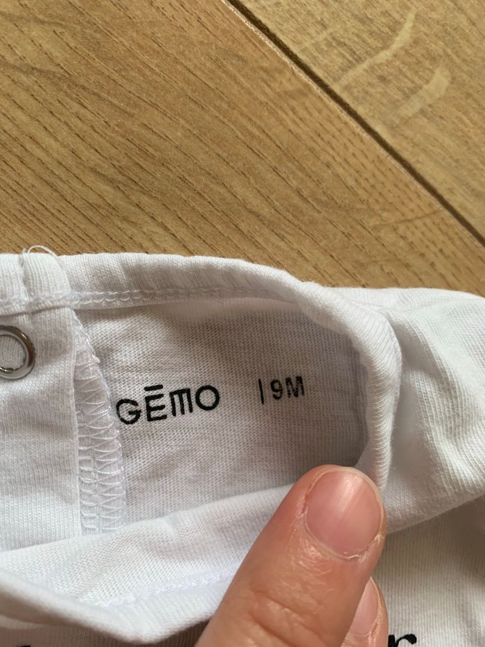 Tee-shirt manches courtes 9 mois - photo numéro 2