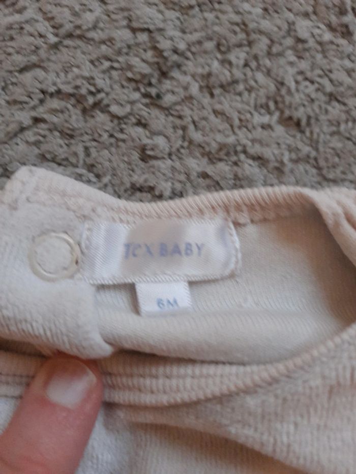 Pyjama 6 mois velours - photo numéro 3