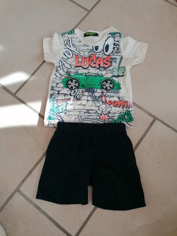 Ensemble short maillot