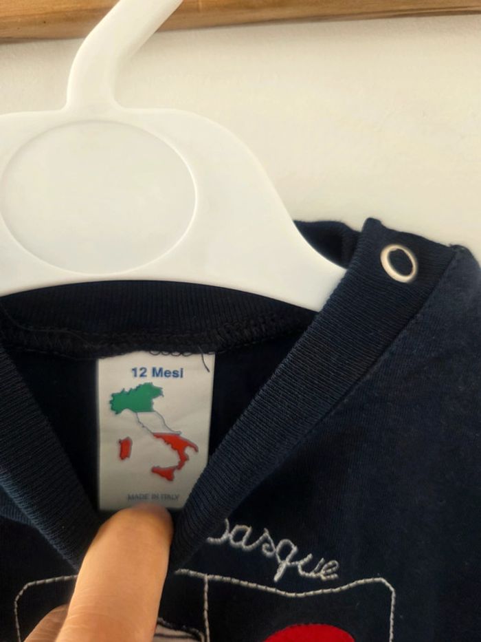 Tee-shirt 12m pays basque - photo numéro 3