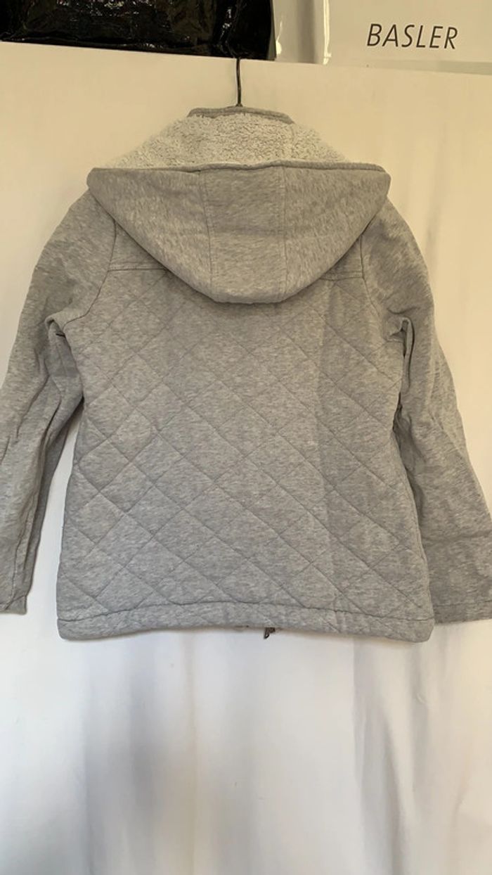 Gilet doublé « maille peluche » avec capuche - photo numéro 7